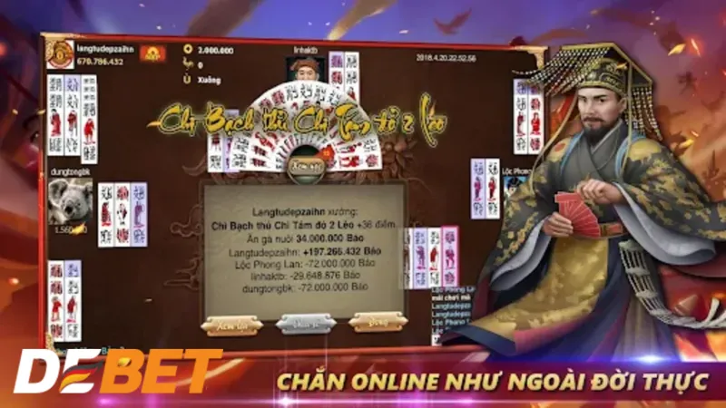 Chắn Sân Đình dân gian online - game đánh bài siêu hot 2024