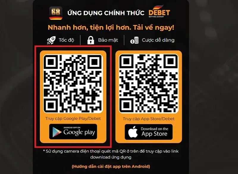 Tải App DEBET - Link Vào DEBET Tải App mới nhất 2024